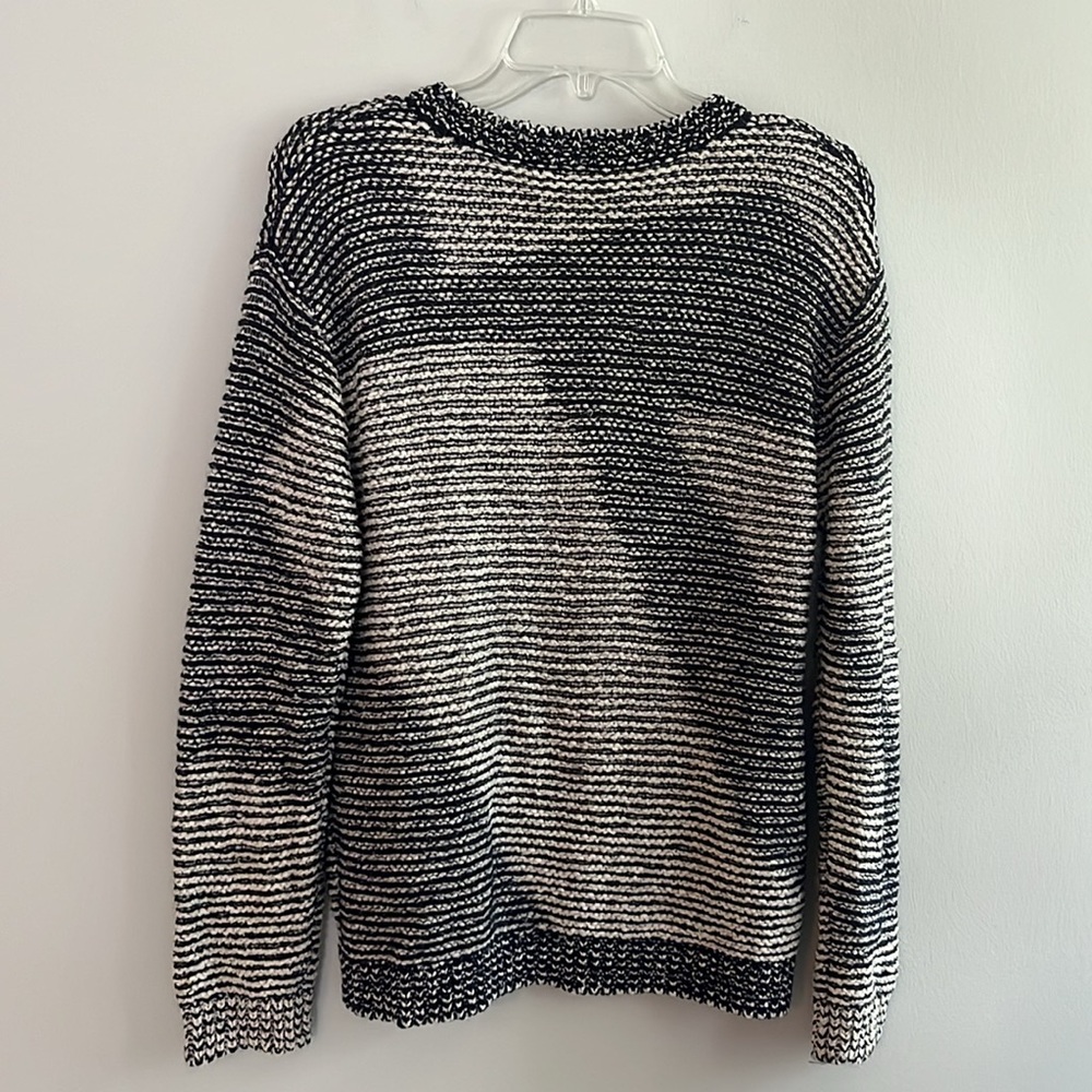 Theyskens’ Theory silk blend open weave fishermans sweater - Picture 5 of 7